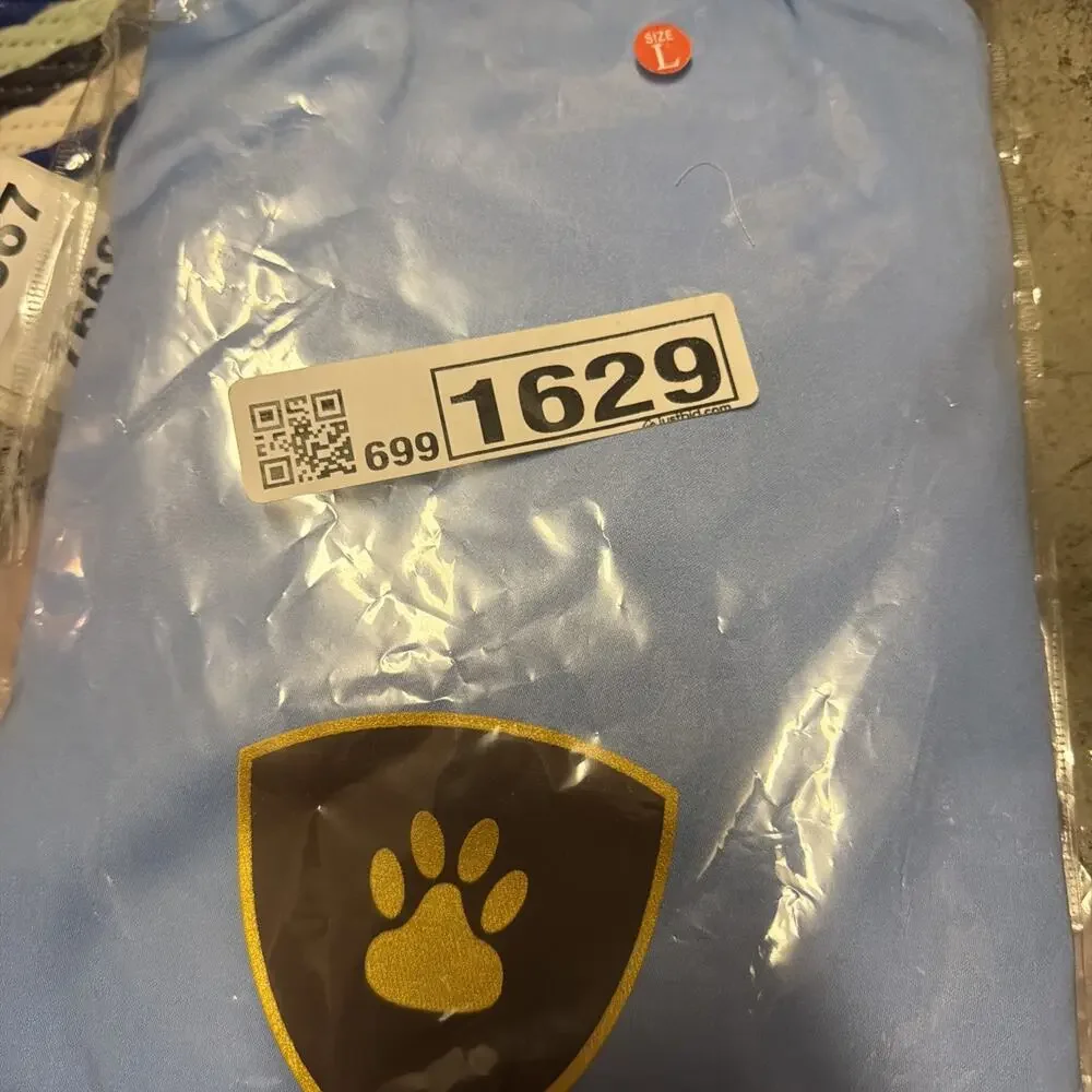 Dog Pet Mail Carrier Costume Halloween / Funny Size L